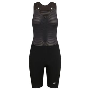 Cuissard de cyclisme noir pour femme, léger, rembourré, confortable, respirant, pour le cyclisme sur route professionnel - Product Image 1