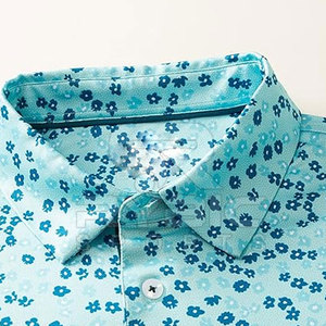 Chemises polo classiques en coton doux pour hommes, avec matière respirante, coupe ajustée, pour le bureau, les loisirs et le quotidien. - Product Image 2