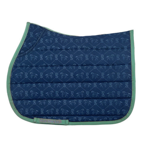 Tapis de selle pour cheval en polyester scintillant de qualité supérieure, sur mesure, pour la compétition équestre, équipement d'équitation, vente en gros - Product Image 2