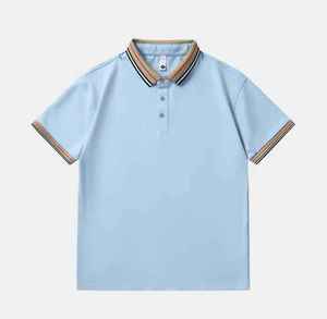 Polo en coton biologique pour homme, broderie personnalisée, boutons sur le côté, manches courtes, respirant, pour le golf, le tennis, les sports, tee-shirt décontracté - Product Image 1
