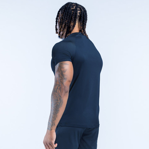 เสื้อยืดออกกำลังกายแขนสั้นผู้ชาย ผ้ารัดรูป ยืดหยุ่นสูง คอกลม แห้งเร็ว เหมาะสำหรับวิ่งและฝึกซ้อม - Product Image 6