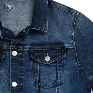 Chaqueta de Mezclilla para Hombre, Estilo Desgastado, Estilo Urbano, con Cuello Camisero, Chaqueta de Invierno - Product Image 5