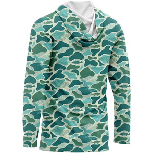 Camiseta de Pesca Personalizada para Hombre, de Secado Rápido, con Protección Solar UPF 50+, Manga Larga y Máscara Facial - Product Image 3