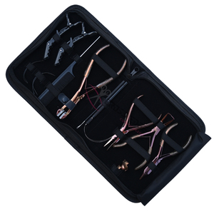 ชุดเครื่องมือช่างต่อผมระดับพรีเมียม พร้อมที่หนีบลูกปัด 3 รู คีมต่อเทป คีมเปิด-ปิดลูกปัด หวีปลายแหลม และเข็ม - Product Image 1