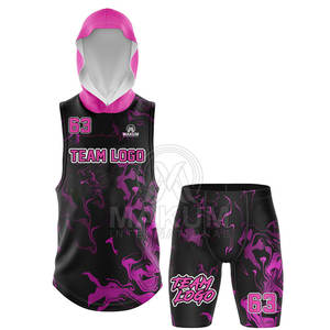 Kit d'uniformes d'équipe 7 V 7 de haute qualité avec coutures durables, design flexible et tissu à séchage rapide pour les séances d'entraînement - Product Image 2