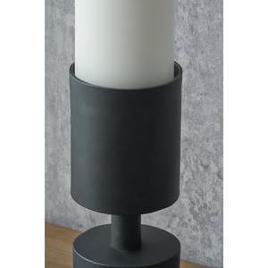 Porte-bougie en métal noir mat moderne, style industriel brutaliste, géométrique, support de bougie de luxe pour hôtel, maison, décoration de table - Product Image 6