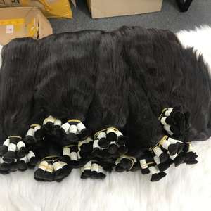 Prix de gros de haute qualité cheveux en vrac avec 100% extensions de cheveux humains vietnamiens crus-le Vietnam haute qualité au meilleur prix - Product Image 3
