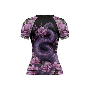 Camiseta de compresión para mujer, traje de baño de alto rendimiento, top para surf, entrenamiento físico, material duradero, ajuste cómodo - Product Image 2