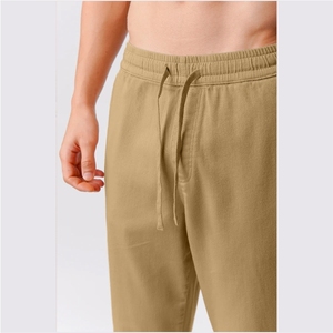 Pantalones Jogger Rectos - Color Caqui - Product Image 3