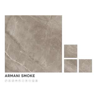 Vistaar Marque Qualité Export 60x60cm 600x600 Brillant Britton Bianco Design Porcelanato Carreaux de Mur et de Sol Intérieur - Product Image 4