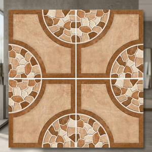 Carreaux de sol de stationnement extérieur 400x400mm Carreaux de pavé de jardin semi-porcelaine Carreaux de mur et de sol extérieurs décoratifs pour projets - Product Image 2