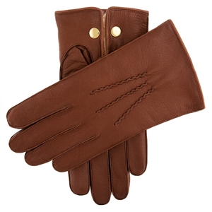 Guantes de Cuero para Hombre Hechos a Mano de Alta Calidad, Cálidos para Invierno, con Pantalla Táctil, Térmicos, Transpirables, Hasta la Muñeca - Product Image 2