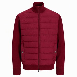 New Unisex <b>Fleece</b> <b>Jacket</b> Hooded Mandarin Collar Long Sleeve Zipper Solid Color Casual Polyester/Cotton Cotton <b>Lining</b> - Product Image 5