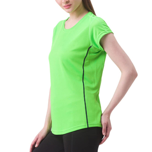 Camisetas Casuales Ecológicas para Mujer al por Mayor, Ropa de Verano, Logotipo Personalizado, Servicio OEM, Secado Rápido, Transpirables - Product Image 3