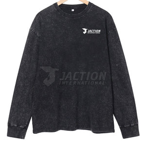 Sudaderas Básicas con Lavado Ácido para Hombre, Personalizadas con Logotipo, Precio Económico, Ropa Deportiva para Hombre, Sudaderas Básicas con Lavado Ácido - Product Image 2