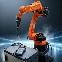 Robot de soudage automatique Xarp 6 axes CO2 MIG MAG, bras robotique de soudage pour le soudage de tubes en acier au carbone et en acier inoxydable