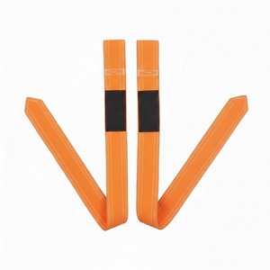 Sangles de poignet antidérapantes pour soulevé de terre à prix de gros, conception de logo personnalisé, pour entraînement de musculation en salle de sport - Product Image 6
