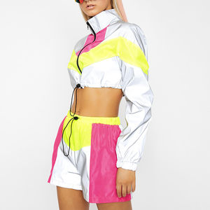 Vestes softshell légères imperméables pour femmes avec logo personnalisé en gros, vestes coupe-vent courtes - Product Image 5