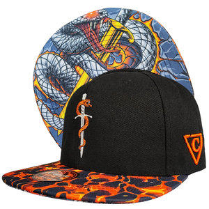 Casquette Snapback Ajustable Personnalisée de Qualité Supérieure, Visière Plate Classique Imprimée, Matière de Qualité Supérieure, Respirante, pour un Usage Quotidien - Product Image 2