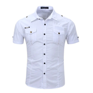 เสื้อยุทธวิธี MOQ ต่ำ เสื้อผู้ชาย โพลีเอสเตอร์ 100% ขายส่ง เสื้อแขนสั้นผู้ชายสำหรับกิจกรรมกลางแจ้ง แห้งเร็ว กันลม ต้านเชื้อแบคทีเรีย - Product Image 2