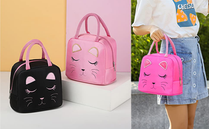 Wilson Cartoon <b>Lunch</b> <b>Bag</b> Portable Thermal Insulated <b>Lunch</b> <b>Bag</b> for Kids Picnic Supplies <b>Bags</b> Milk Bottle for Women <b>Girl</b> Children - Product Image 2
