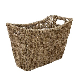 Seagrass newspaper and magazine <b>basket</b> Handmade <b>Storage</b> <b>Basket</b> Wholesale eco-friendly Made in Viet Nam - Product Image 1