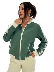 เสื้อแจ็คเก็ตเบสบอลสไตล์วินเทจทรงหลวม คอปกพับ แขนยาว ผ้าฟลีซ ดีไซน์สองด้าน สำหรับฤดูหนาว ขายส่ง - Product Image 2