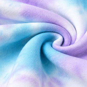 Sudadera Tie Dye al por mayor, lista para entrega, 100% algodón, personalizada de fábrica, práctica, a la moda, versátil - Product Image 5