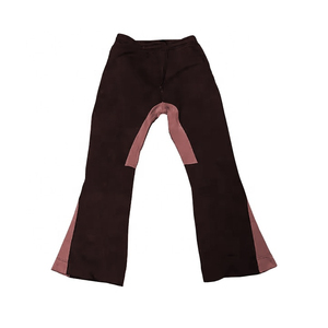 Dual Layer Woven Defense Plaid Trousers Men Winter Street Wear Heavy Weight Wide Leg High Density Bottoms - Product Image 3
