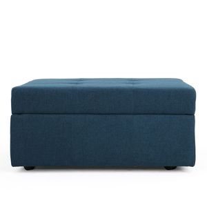 LARKIN <b>Storage</b> Ottoman Stylish <b>Stool</b> <b>with</b> Hidden <b>Storage</b> Space - Product Image 2
