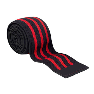 High Quality Heavy Duty Natural Rubber Adjustable Custom <b>Knee</b> Wrap <b>Exercise</b> Brace Support Bandages for Gym Training Protection - Product Image 5