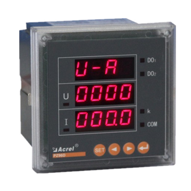 Acrel  Pz96L-DE Dc Solar 1000v  Power Analyzer with RS485 for DC Panel/EV Charger/base Stations