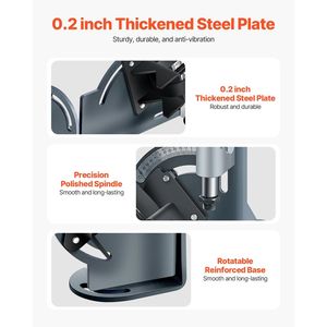 Machine à encocher pour tubes de 1/2 à 2 pouces à angle réglable de 0 à 60 degrés - Product Image 4