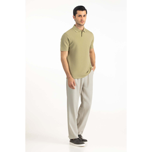 Nouveautés : Polos personnalisés en gros, 100 % coton piqué, manches courtes, anti-plis, pour hommes, avec logo de marque, pour le golf - Product Image 3
