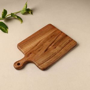 Acacia Wood Chopping Board | Natural Wood Cutting & Serving Board | Eco-Friendly Kitchen Accessories - Product Image 5