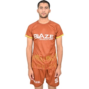 Color degradado 100% poliéster traje DE FÚTBOL Camisetas ligero transpirable uniforme de fútbol con camiseta de fútbol - Product Image 1