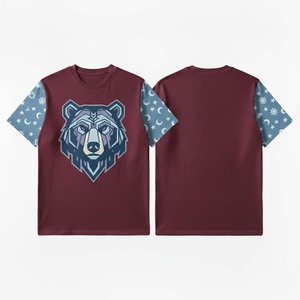 T-shirt pour homme à imprimé graphique géométrique, manches courtes, coton respirant, tee-shirt décontracté, style moderne urbain, t-shirts pour homme - Product Image 3