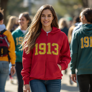 Sudadera con Cierre de Cremallera Personalizada, Unisex, Talla Grande, Sudadera Informal para Mujer con Personalización OEM ODM - Product Image 1