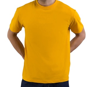 เสื้อยืดคอกลมแขนสั้นผ้าฝ้าย 100% คุณภาพพรีเมียมสำหรับผู้ชาย ความยาวปกติ รับสกรีนโลโก้ - Product Image 2