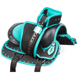 Silla de Montar Occidental para Caballo 100% Cuero Genuino, Transpirable, Color y Diseño Personalizables, Logotipo Personalizado, OEM/ODM, Alta Calidad, Precio Competitivo - Product Image 4