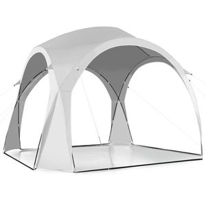 Tenda Parasole Portatile 3,35 x 3,35 Metri UPF 50+ per Patio, Design Pop-up per Uso Esterno e Spiaggia - Product Image 1