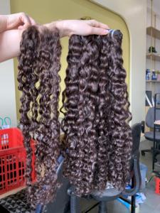 Perruque Lace Front en Cheveux Humains Vierges Remy à Cuticules Alignées pour Femmes Noires, Personnalisable, Colorée, Densité 180% - Product Image 4