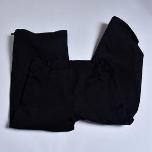Pantalon de ski d'hiver de style super baggy pour hommes isolé imperméable jambe large taille réglable coupe-vent fermeture éclair coupe ample pour l'extérieur - Product Image 1