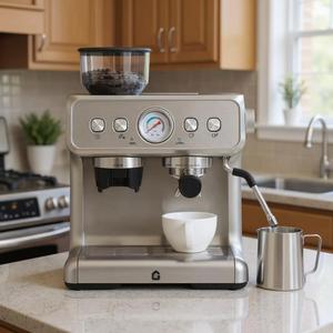 Professional Commercial Coffee Machine with Modular <b>Components</b> Original New Commercial Electric Coffee Maker auto coffee machine - Product Image 2