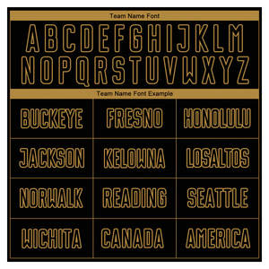 Uniforme de Fútbol Personalizado Sublimado en Negro, Dorado Antiguo y Rojo, Jersey Premium Transpirable, Equipación Deportiva Personalizada para Equipos - Product Image 6