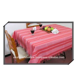Wholesale Premium Yarn Dyed 100% Cotton Waterproof Oilproof Customizable <b>Oval</b> <b>Table</b> <b>Cloth</b> India Factory-Woven Wedding Outdoor - Product Image 6
