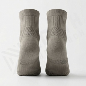 Ankle <b>Socks</b> Geometric Pattern Breathable <b>Polyester</b> Spandex Running Sports <b>Socks</b> for Adults Spring Season - Product Image 2