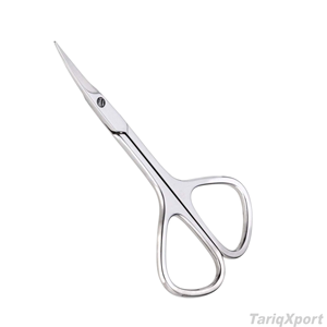 Ciseaux à cuticules en acier inoxydable de qualité supérieure, lame incurvée, pour droitiers, instruments de beauté pour manucure, logo personnalisé - Product Image 5