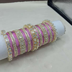 Sparkling Austrian Stone Fashion Jewelry <b>Set</b> for Wedding & Festive Wear-10575607PU_2.8 - Product Image 1