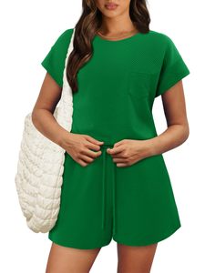 Conjuntos de Shorts de Verano para Mujer, Fabricantes Profesionales, Conjunto de Camiseta y Shorts Extra Grandes para Mujer en Cantidad al por Mayor - Product Image 4